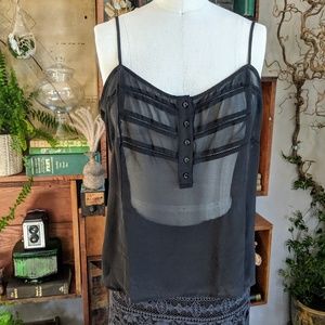 Kimchi Blue Chiffon Blouse